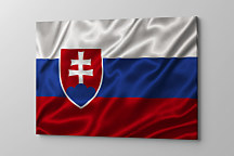 Obraz na stenu Milujem Slovensko, slovenská vlajka zástava symbol znak trikolóra